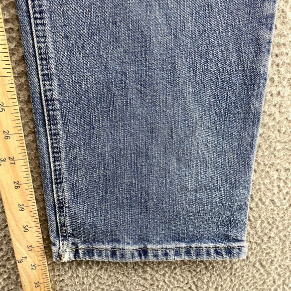 Ariat M4 Jeans 32 x 32*Blue Low Rise Straight Leg Denim Pants Western Work Men's - Picture 8 of 16